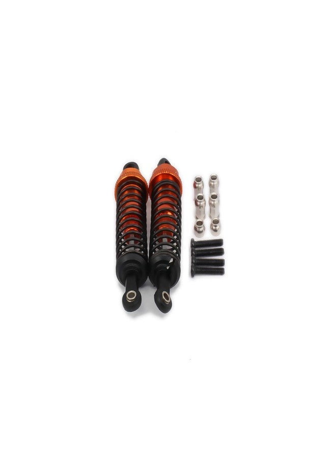 HobbyCrawler RC Adjustable Shocks Absorber Springs Set Upgrade Parts 70mm 1/16 Buggy Truck Off-Road HPI HSP Traxxas Losi Axial Tamiya Redcat Car(Orange) - Image 4